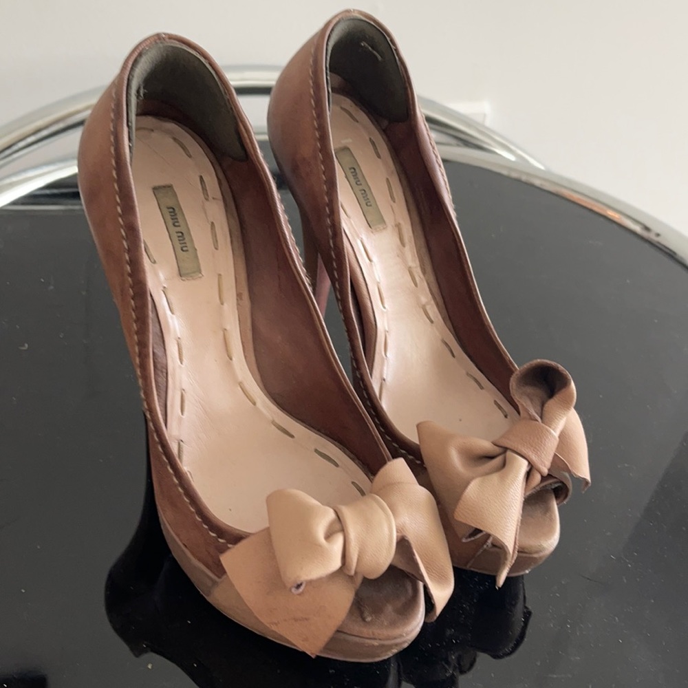 Miumiu high heels